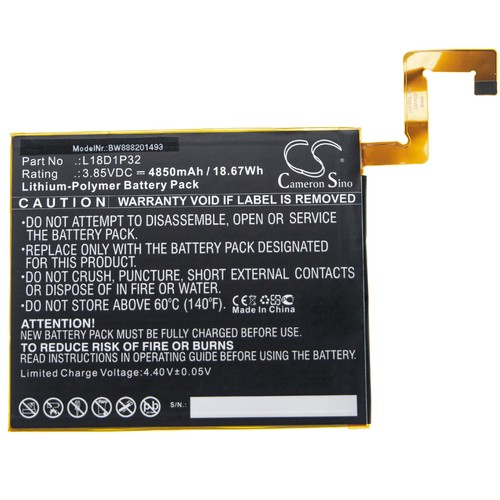 Batteria per lenovo smart - lenovo, tab